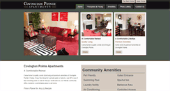 Desktop Screenshot of covingtonpointeapartments.com